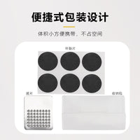 Bicycle Tire Repair Kit, Glueless Puncture Repair Patches, Portable Bike Tire Repair Tool Box Set