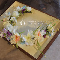 New Artificial Flower Bridal Headband for Wedding Photoshoots and Performances