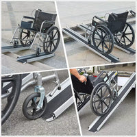 Special Offer Retractable Pet Ramp Aluminum Alloy Portable Ramp Stairs Mobile Pedal Step Slope Plate for Accessibility