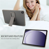 Frosted Tablet Case for Samsung Galaxy Tab A Series with Kickstand, Full-Body Shockproof Protection