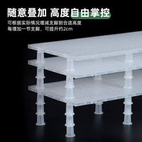 Aquarium Divider Grid Plate Fish Tank Isolation Board Cover Anti-Jump Net with Clips