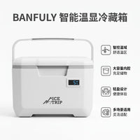 Portable Insulated Medical Cooler Box with Thermometer for Insulin and Breast Milk Storage
