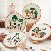 DIY European Style Animal Embroidery Kit for Beginners
