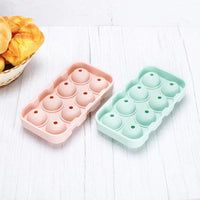 8-Cavity Silicone Ice Ball Mold for DIY Cocktails and Home Bar
