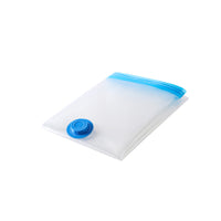 Portable No-Pump Vacuum Compression Storage Bags for Travel and Home Clothes Organization