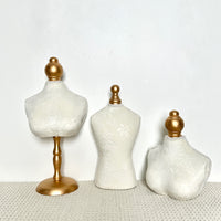 Velvet Printed Necklace and Earring Display Stand for Jewelry Exhibition