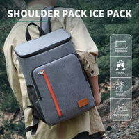 Oxford Cloth Insulated Backpack for Picnics and Food Delivery, Cooler Bag for Wine and Meals