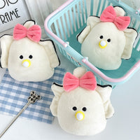 Cute Japanese Oyster Plush Keychain Bag Charm