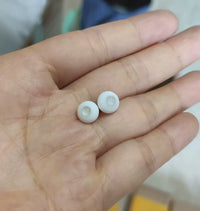 BJD Doll Glass Eyes with No Pupil Dots, Clay Material, Various Sizes 6-18MM