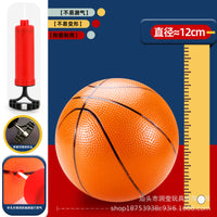 Foldable Indoor Wall-Mounted Basketball Hoop for Kids - No-Drill Basketball Board Toy for Boys