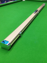 Aluminum Alloy Billiard Cue Case, Double Slot Snooker Pool Cue Stick Protector