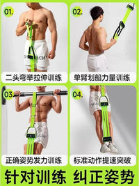 Pull-Up Assist Band Resistance Training Strap for Home Gym and Exam Prep