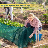 Garden Tunnel Shade Netting for Plants, Insect and Bird Protection