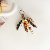 WENQI Lucky Seed Bodhi Bead Keychain Pendant Bag Charm