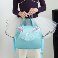 Girls' Dance Bag Ballet Shoulder Crossbody Backpack with Princess Design