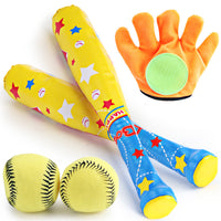 Simulation Baseball Outdoor Game Kids Baseball Toy Set Kindergarten Indoor Toy Parent-Child Sports Fitness