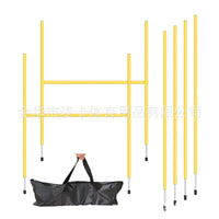 Portable Soccer Training Poles, Detachable Agility Slalom Poles for Basketball Drills, Obstacle Course Markers
