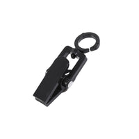 Rotatable Plastic Display Clips with Hooks for Socks, Hats, and Curtains