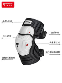 Motorcycle Knee Pads Windproof Warm Anti-Fall Protective Gear Short Leg Guards for Riders