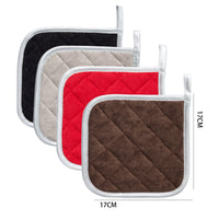 Microfiber Quilted Heat Resistant Pot Holders and Oven Mitts Set