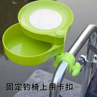 Magnetic Fishing Bait Tray Mini Ground Plug or Clip-On