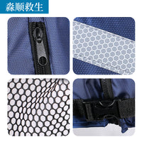 Water Rescue Training Life Vest with Adjustable Buckles