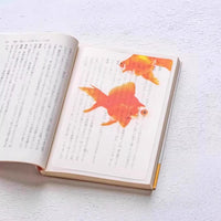 Maki Ando Goldfish Koi Bookmark Transparent Creative Hand Account Decoration