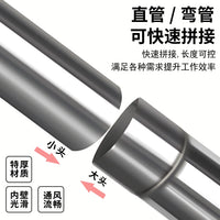 Thickened Stainless Steel Flue Pipe for Wood Stoves and Heaters, 6-10cm Diameter