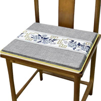 New Chinese Style Non-Slip Red Sandalwood Chair Cushion with Thick Sponge for Sofa and Seat