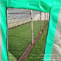Greenhouse Ventilation Window Film and Zipper Door for Vegetable Cultivation and Seedling Raising