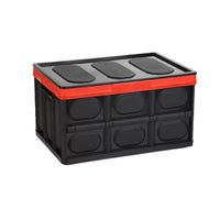 Foldable Car Trunk Organizer Storage Box for Camping and Outdoor Use, 55L