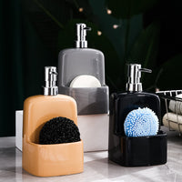 YST Minimalist Ceramic Lotion Dispenser Bottle for Bathroom