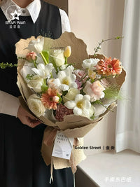 Meteor Shower Handmade Petal Lokta Paper for Floral Arrangements & DIY Craft