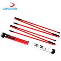 Golf Alignment Sticks, 3-Section Foldable Golf Training Aids for Swing Practice