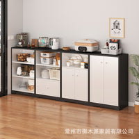 New Chinese Style Sideboard Wine Cabinet Kitchen Storage Cabinet Living Room Wall Shelf Home Furniture