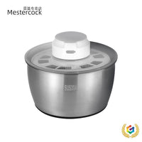 Stainless Steel Electric Vegetable Dehydrator Household Fruit and Vegetable Spinner Large Capacity Salad Washer
