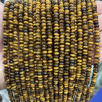 4mm Natural Gemstone Abacus Beads for DIY Jewelry Making