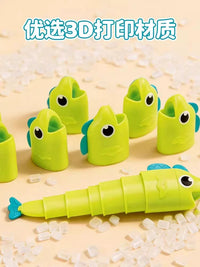 Fishing Battle Game for Kids, Telescopic Rod Interactive Educational Toy