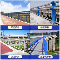 304 Stainless Steel Bridge and River Landscape Guardrail for Pedestrian Walkways