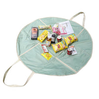 Portable Outdoor Picnic Mat Storage Bag - Waterproof & Moisture-Proof Shoulder Carry Tote for Camping
