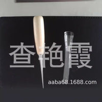 Leather Crafting Wood Handle Awl for Punching Holes and Weaving