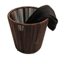 Large Woven Laundry Hamper with Handles for Towels and Dirty Clothes, Hotel or Home Use