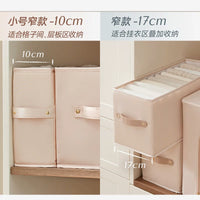 Narrow Wardrobe Storage Box with Lid for Clothes, Sweaters, and Trousers