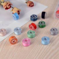 Pre-wound and Empty Bobbins for Sewing Machines - Plastic and Metal Options