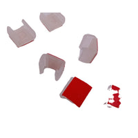 LED Strip Light Mounting Clips Self-Adhesive Holders for 8mm-14mm LED Tapes