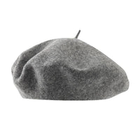 Women's Pure Wool Beret Hat for Winter - Vintage Style Artist Beanie