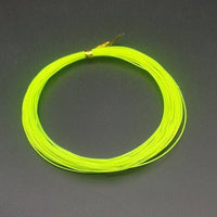 PE Coated Hard Wire Fishing Line for Monster Fish, Luminous Braided Line for Carp and Silver Carp