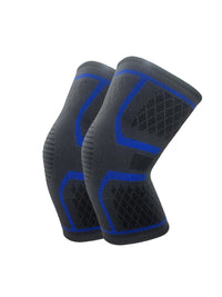 Compression Knee Brace with Pressure Strap for Sports, Running, Cycling, and Fitness