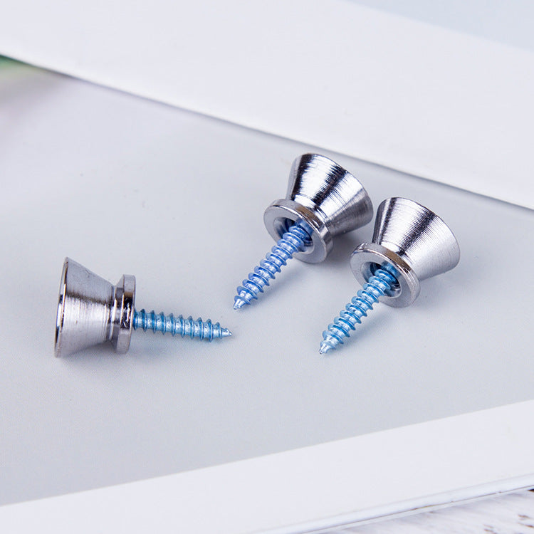 Acoustic Guitar Strap Button End Pin Anti-slip Tail Nail for Folk Guitar