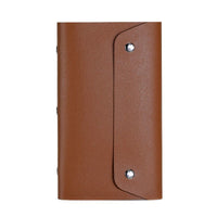 Unisex Fashion Simple Large Capacity Document Card Holder Coin Purse with 50 Clear Pages